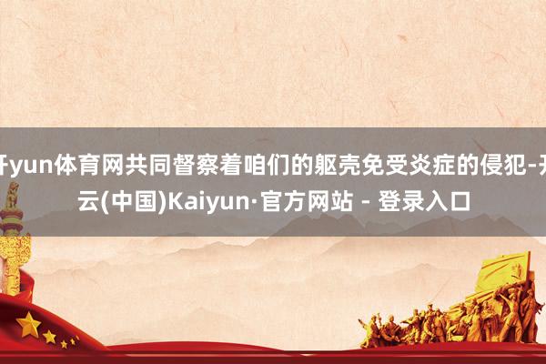 开yun体育网共同督察着咱们的躯壳免受炎症的侵犯-开云(中国)Kaiyun·官方网站 - 登录入口